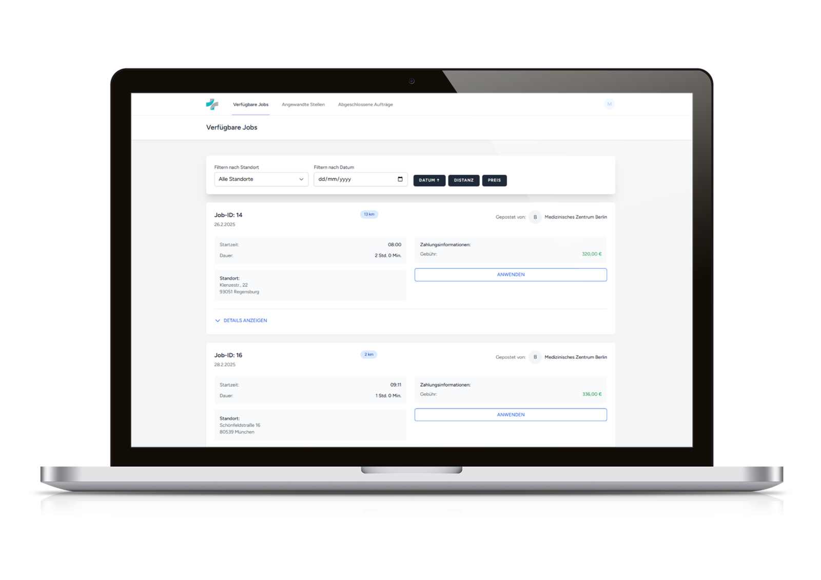 SanDoc Connect – digitale Plattform